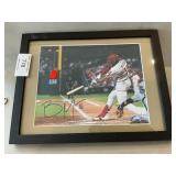 Signed Photo Of Phillies Brandon Marsh