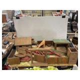 Wooden Fort, Lincoln Logs, Asst. Western Playset