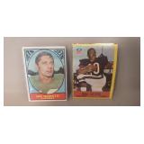 (2) NFL Football Cards (Joe Namath & Gale Sayers)