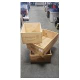 (3) Wooden Crates (13'ï¿½11'ï¿½7' & 20'ï¿½13'ï¿½6.5')