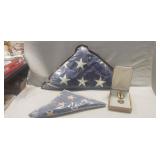 (2) American Flags & (1) U.S. Air Force