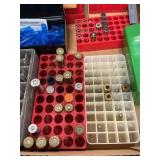 Lot With Reloading Blocks, Caliper, Asst. Reloads