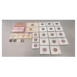 (4) Rolls Of U.S. Pennies & (27) Additional