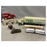 1987 Hess Truck Bank, Ertl Budweiser Truck Bank,