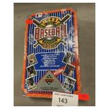 Sealed Box Of 1992 Upper Deck Baseball Cards