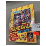 Sealed Box Of 1991 Donruss Baseball Cards