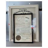 1924 Court Document, 1893 National Guard