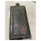 Antique Wagner Cast Iron Twin Waffle Iron (Hinge