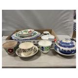 Willoware, Adamï¿½s Rose & Asst. Plates,