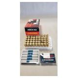 (45) Rounds 44 Rem. Magnum Ammo & (9) Rounds