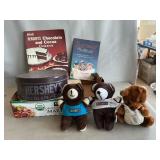 Hersheyï¿½s Cookbook, Plate, Tin, Plush Bears,