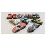 (13) Assorted Vintage Toy Cars Including (2) Hot