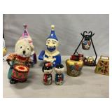 Clown Banks, Wind-Up Bear (Works), Souvenir