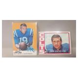 (2) NFL Football Cards
