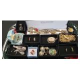 Tray Of Assorted Jewelry