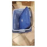 (3) Plastic Storage Containers w/ Lids