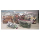Tray Lot Of Assorted Items Including (2) Bags Of