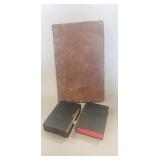 (2) Antique Jewish Prayer Books