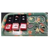 Tray Of Assorted Sterling Silver/925 Jewelry