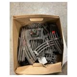 Box Lot With Vintage Train Track