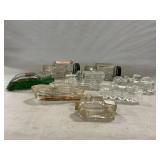 Collection Of Vintage Glass Candy Containers