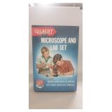 Vintage Gilbert Microscope & Lab Set (#13082)