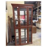 Broyhill 2 Piece Curio Cabinet