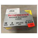 (15) 12 Gauge Winchester Magnum Buckshot Loads