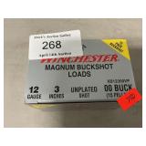 (15) 12 Gauge Winchester Magnum Buckshot Loads