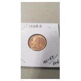 (1) 1955-S Lincoln Cent