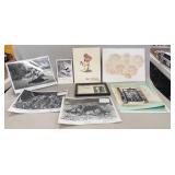 Tray Of Assorted Walt Disney Memorabilia & More