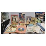 Box Lot Of Assorted Vintage Childrens Books