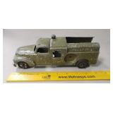 (1) Vintage Hubley Metal Toy Truck "Bell