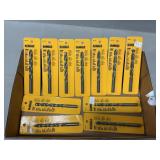 (11) New DeWalt Drill Bits
