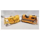 (2) Toy Bulldozers (ERTL & Tonka)