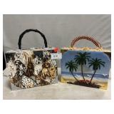 (2) Cigar Box Purses