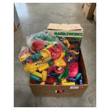 Large Lot Of Discovery Toys Marble Works, Parts