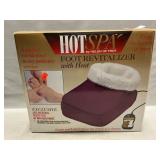 Hot Spa Foot Revitalizer With Heat (Smells Musty)