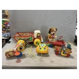 (5) Fisher-Price Pull Toys