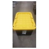 (1) Plastic Storage Container w/ Lid