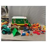 Tyco Sesame Street Camper, Figures, Accessories