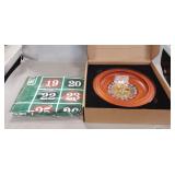 Roulette Game w/ 11" Roulette Wheel (New In Box)