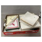 Ladies Hankies, Napkin Sets, Vintage Linens, 1972