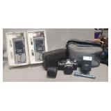 Canon 35mm Camera w/ Accessories, Set Of Two