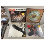 (8) Classic Rock Vinyl Albums, Led Zeppelin,