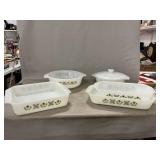 Anchor Hocking ï¿½Meadow Greenï¿½ Casserole Dishes
