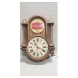 Vintage Beer Advertising Sign/Clock (12"ï¿½16")