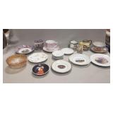 Tray Lot Of Assorted Dishware & More