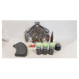 Tray Lot Of Assorted Firearm Related Items