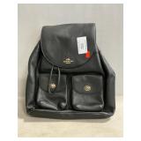 NWT Coach Pebble Leather "Billie" Backpack